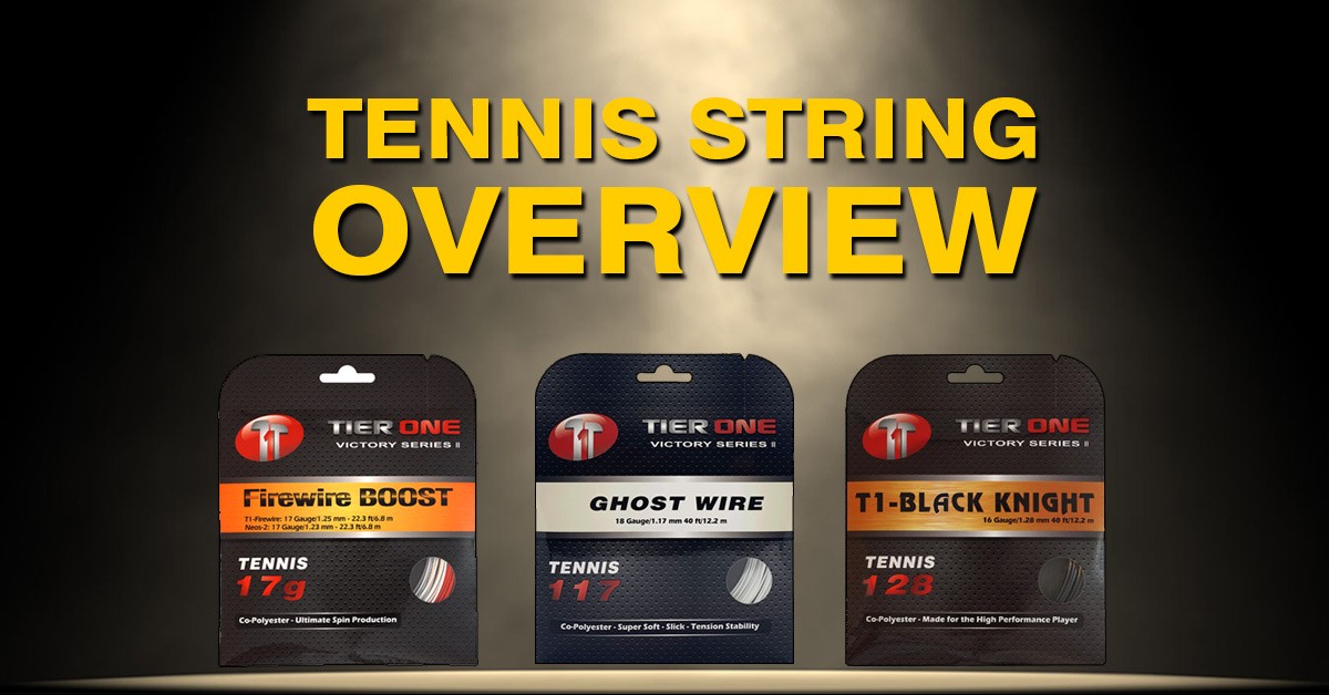 Tier One Sports Tennis Strings Overview